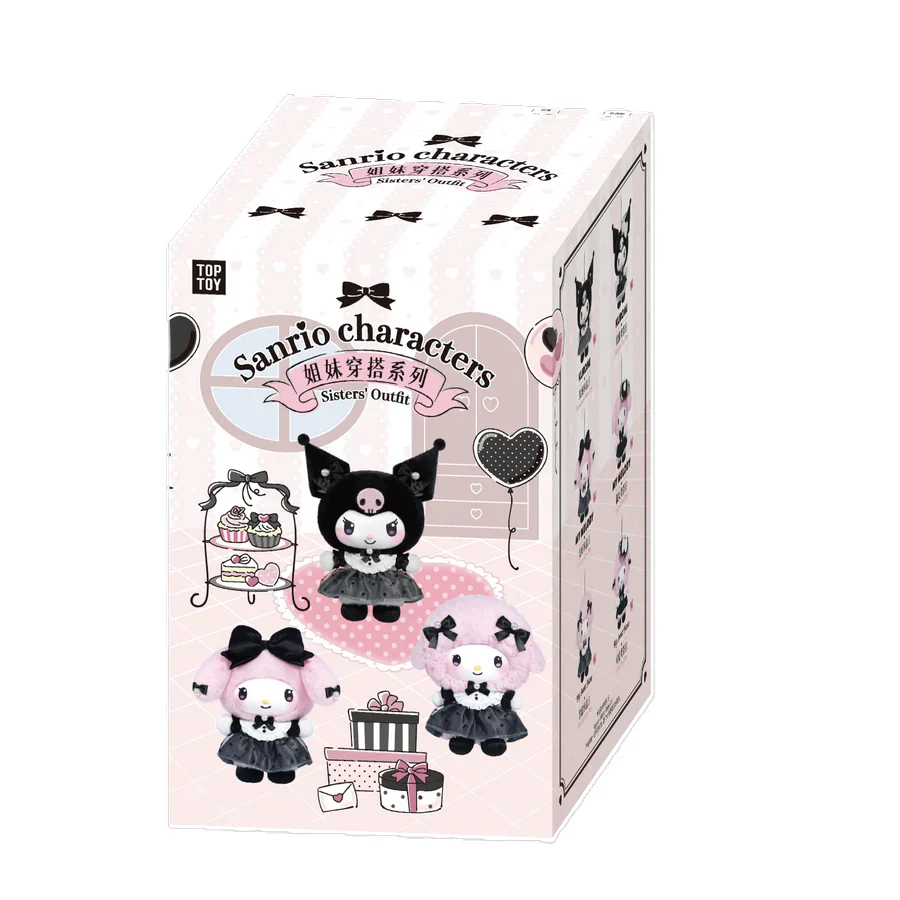 Miniso Top Toy Sanrio Characters Sisters' Outfit Series Plush Pendant Sealed Case (6 Blind Box) main image 0