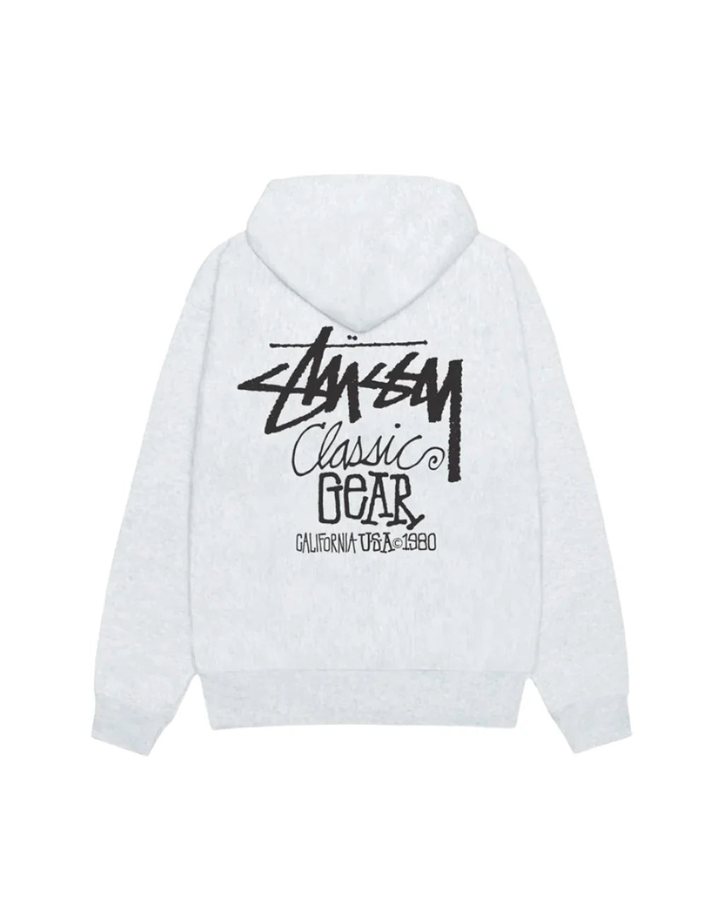 【STUSSY】CLASSIC GEAR HOODIE Stussy Classic Gear Hoodie Black Men's - SS25 - US