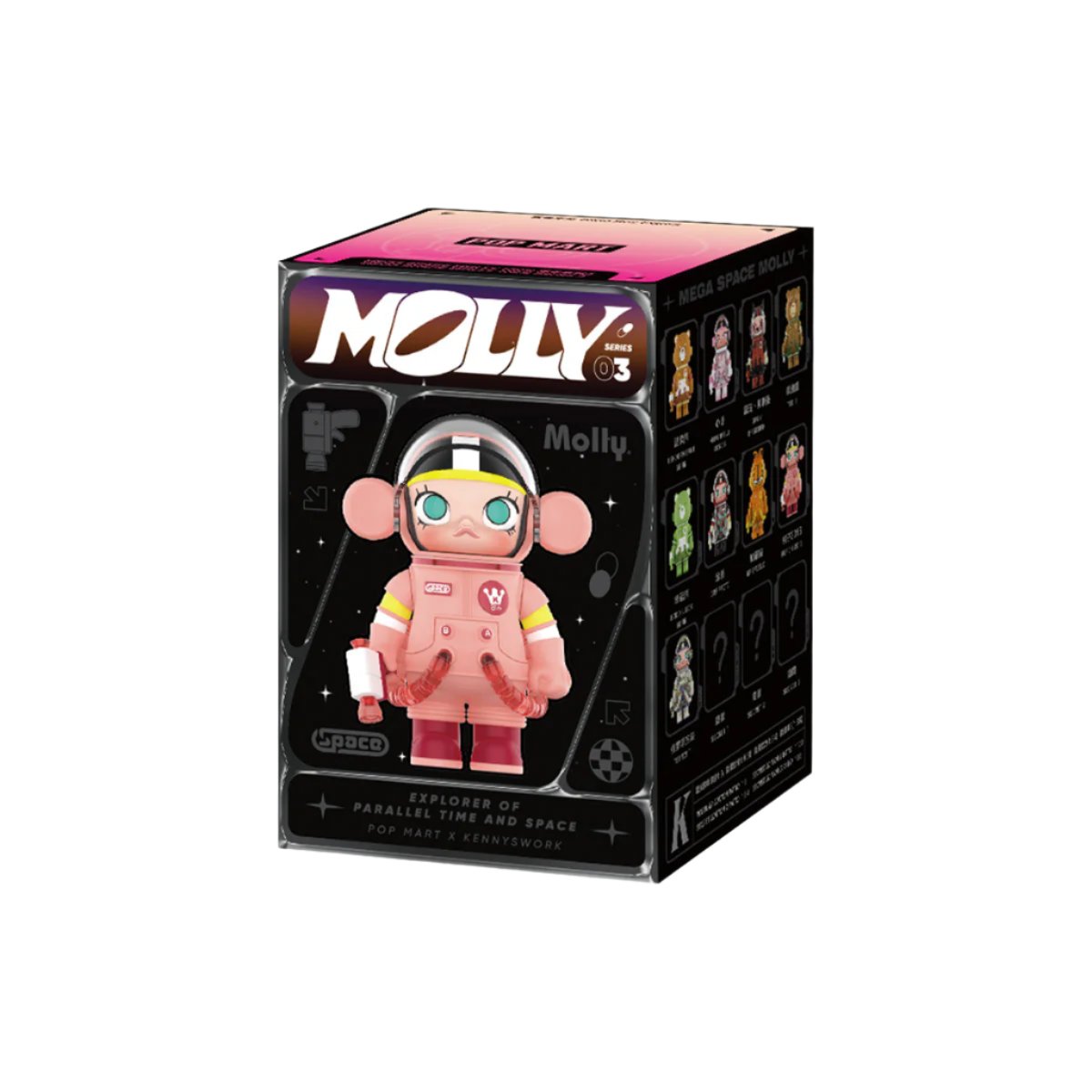 MEGA SPACE MOLLY 100% Series 3 (sold per piece)
