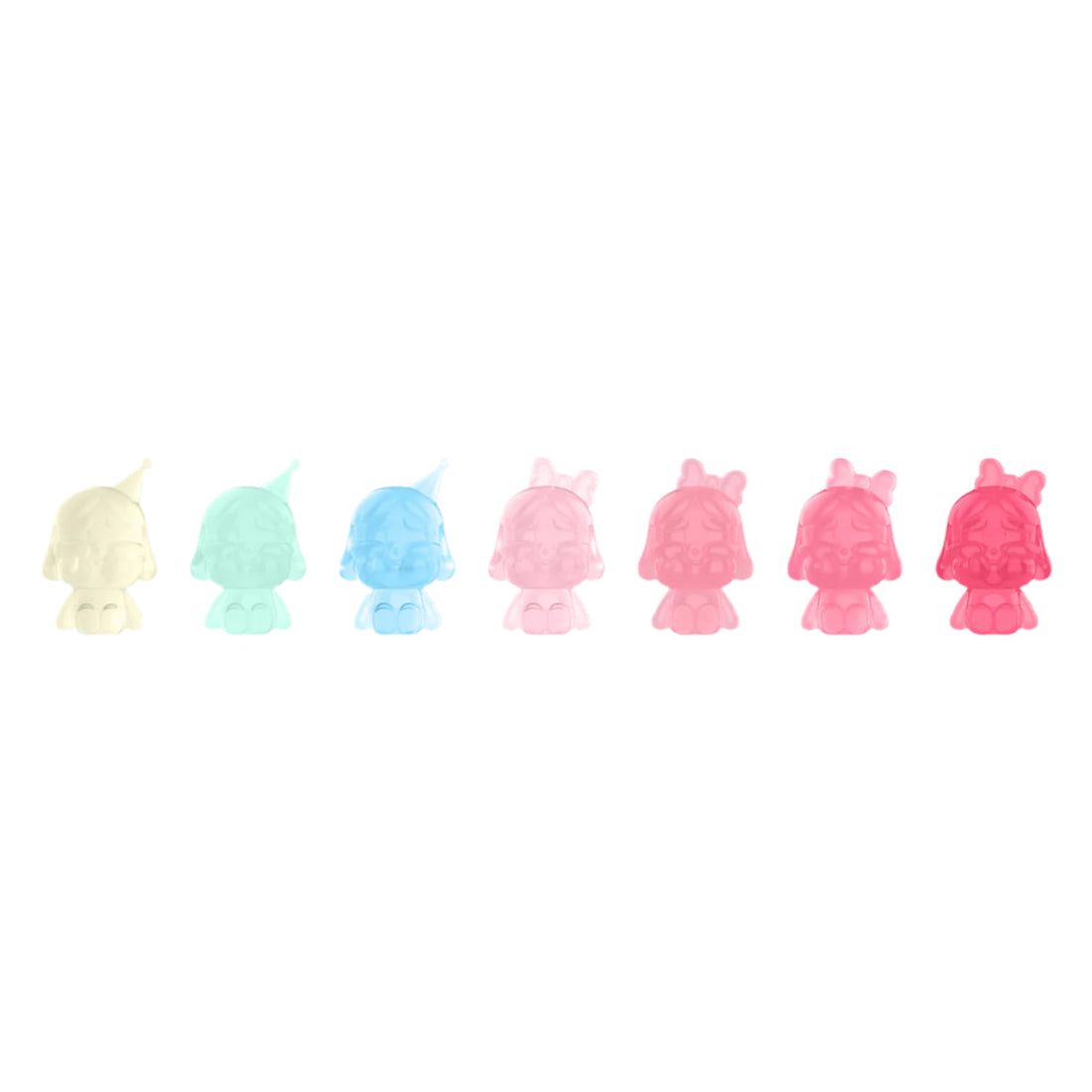 POP BEAN CRYBABY MINI FIGURE- Gradient Color Set