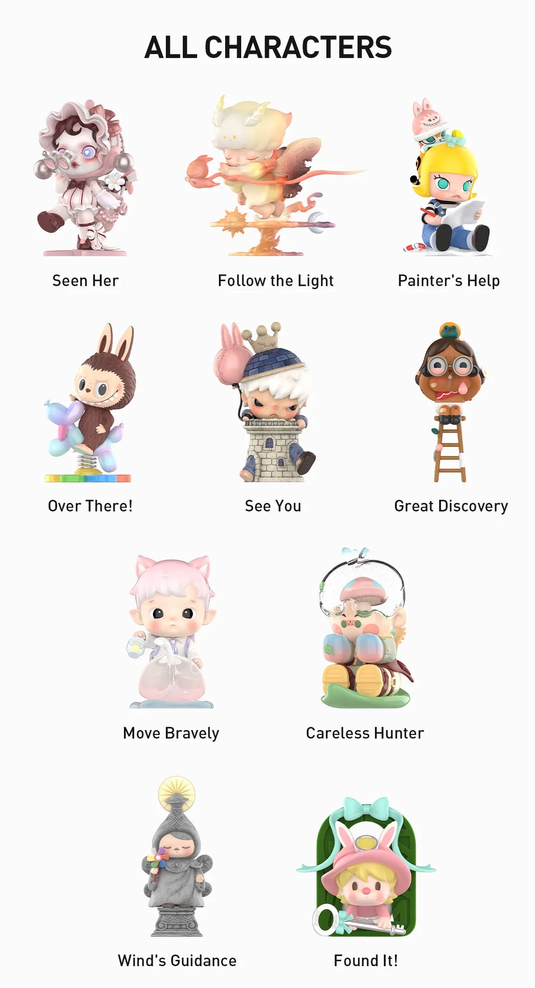 Popmart Finding MOKOKO Series Figures (Wind’s Guidance)