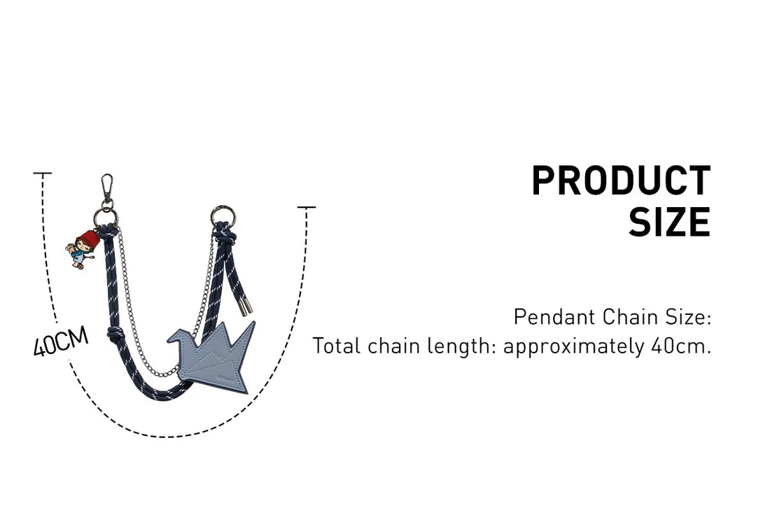 Popmart Hirono Echo Series - Pendant Chain Blind Box (Sold per piece)