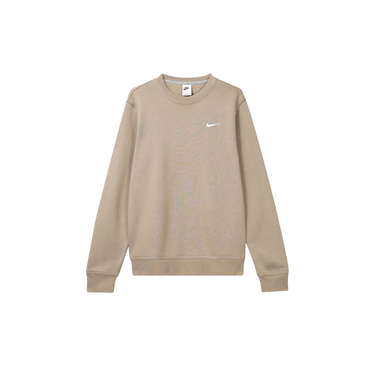 nike crew fleece trend beige