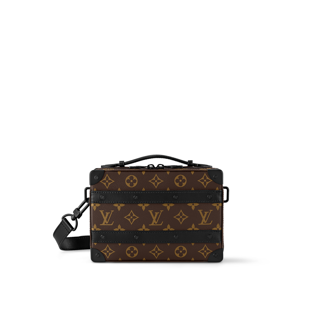 Louis Vuitton Soft Trunk Monogram Black Louis Vuitton Handle Soft