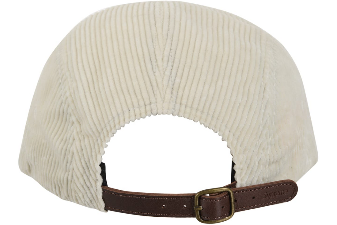 Supreme Corduroy Camp Cap (FW24) White
