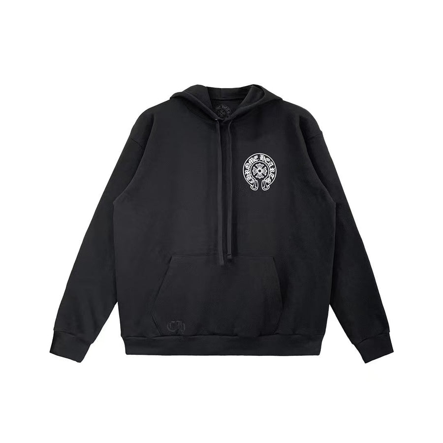 CHH Chrome Heart Hoodie Amiri Printed Circle Casual Loose Hoodie