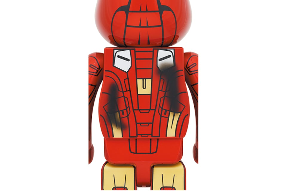 Bearbrick x Marvel Iron Man 3 (Iron Man Mark VII Damage Ver.) 1000%