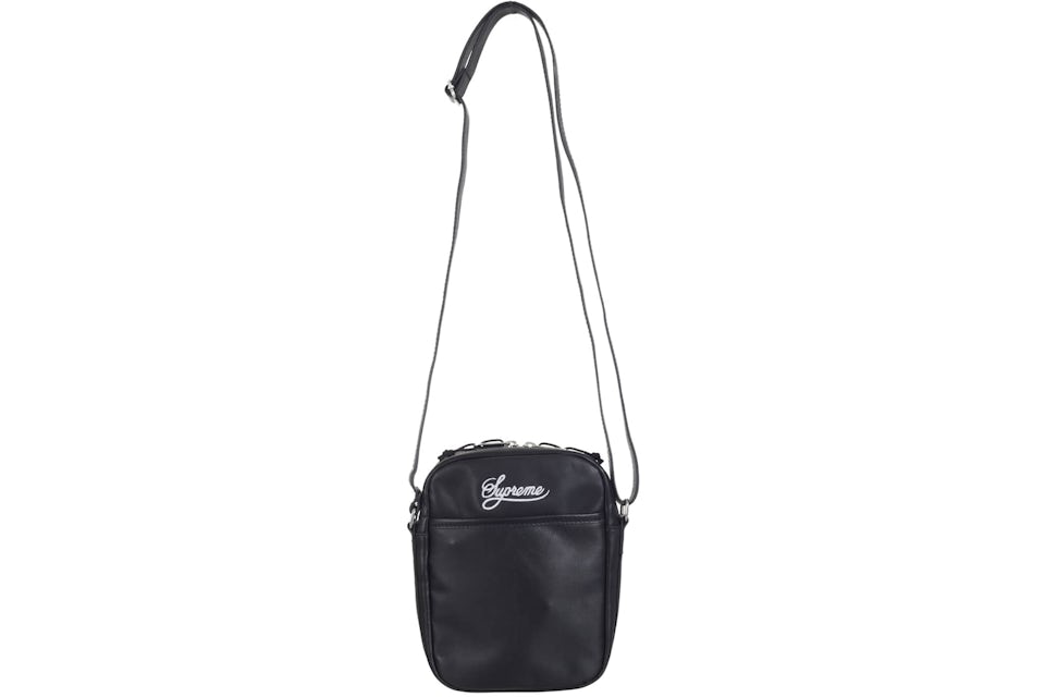 Supreme Nike Leather Shoulder Bag
Black