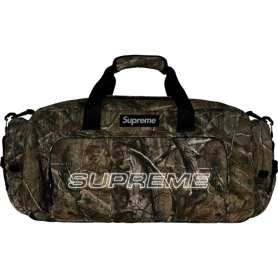 Supreme Denim Duffle Bag Realtree AP Camo