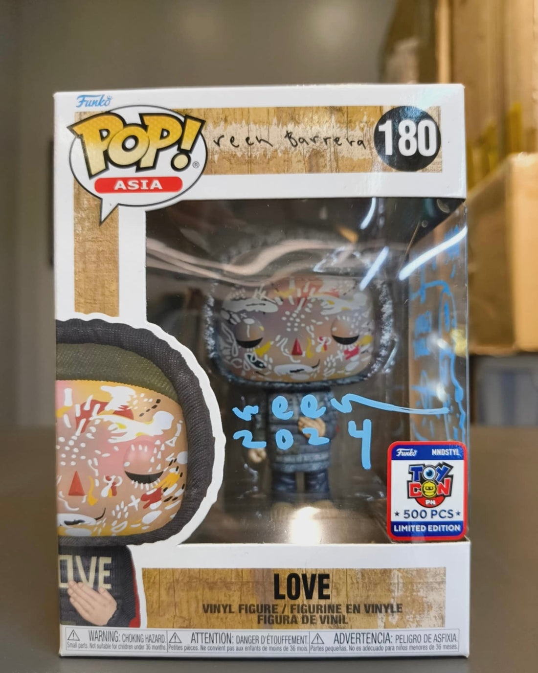 Funko Pop Reen Barrera "LOVE" (Signed)
