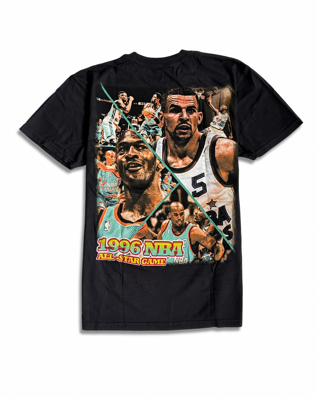 A.M. Vintage 1996 NBA All Star Game Black Tee