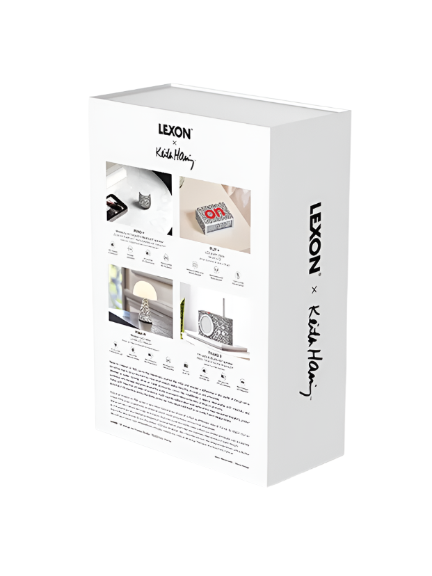 LEXON x Keith Haring Gift Set - Love White