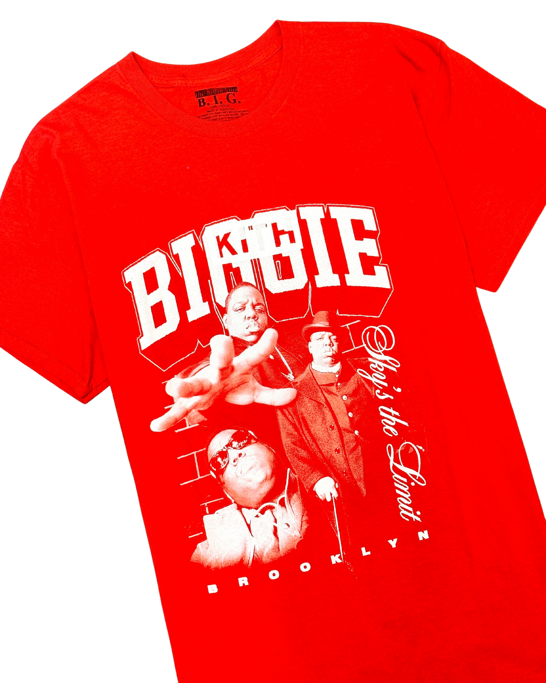 Kith Vintage Tee Red 'Biggie' (1 of 1)