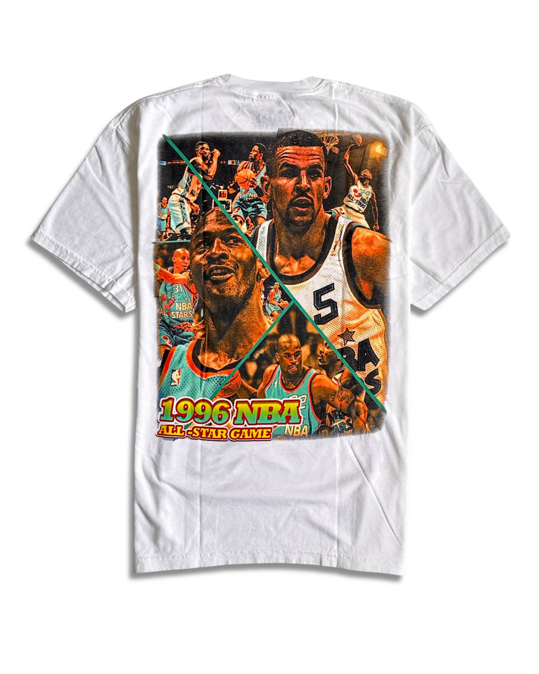 A.M. Vintage 1996 NBA All Star Game White Tee