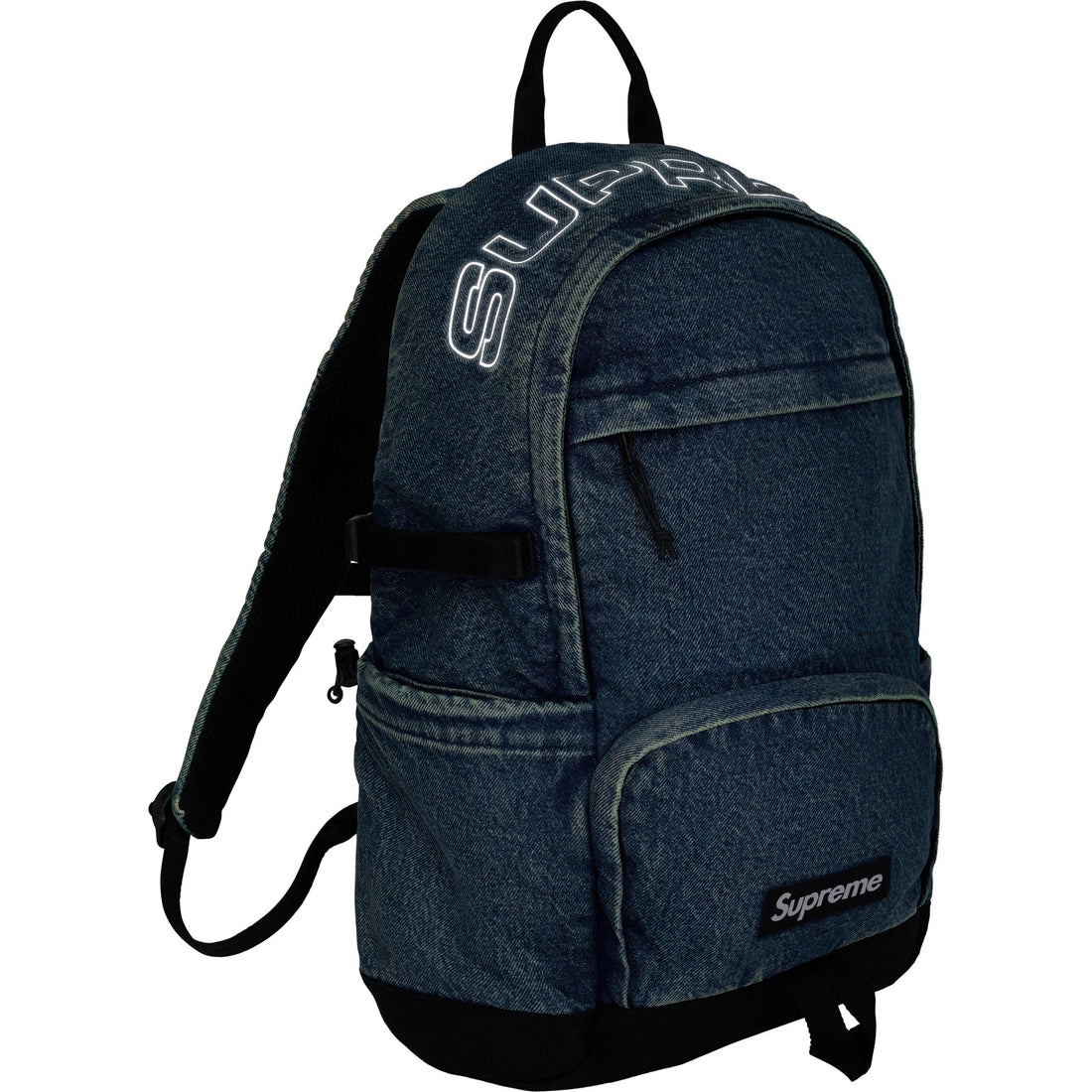 Supreme Denim Backpack Washed Indigo
