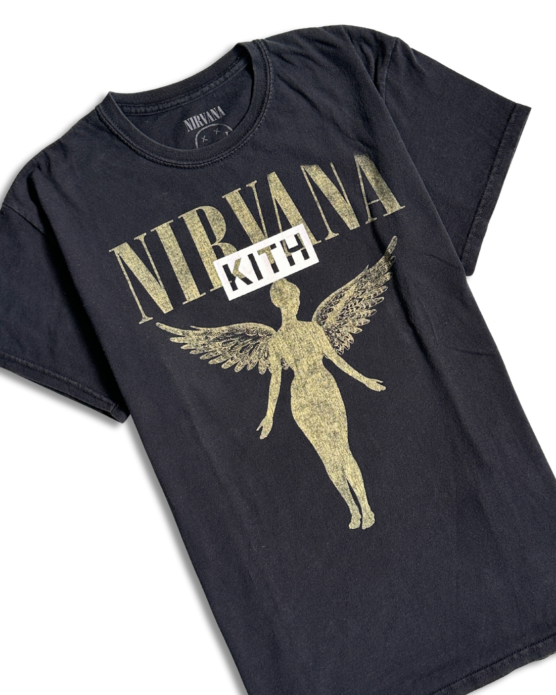 Kith Vintage Tee 'Nirvana' Black (1 of 1)