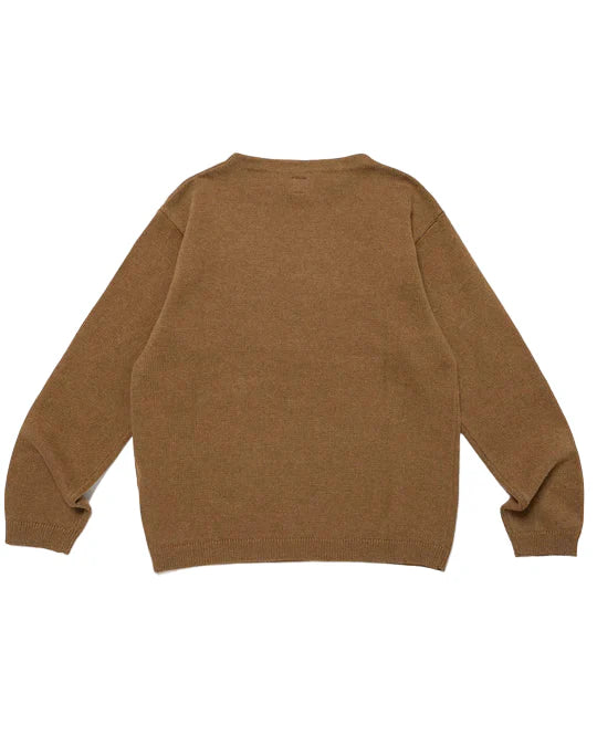 Human Made Heart Knit Sweater Brown