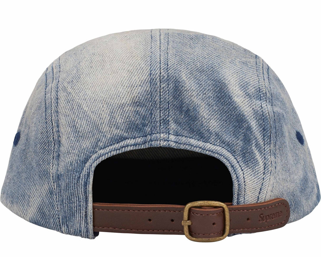 Supreme Washed Chino Twill Camp Cap (FW25) Denim