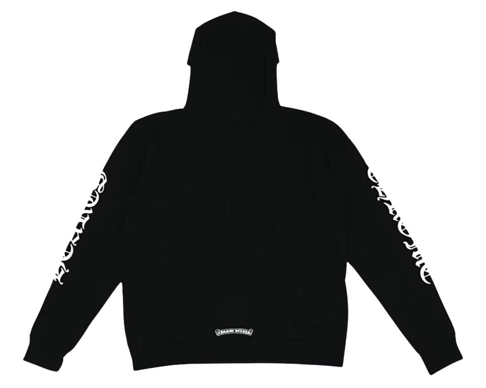 Chrome Hearts Vertical Logo Hoodie Black