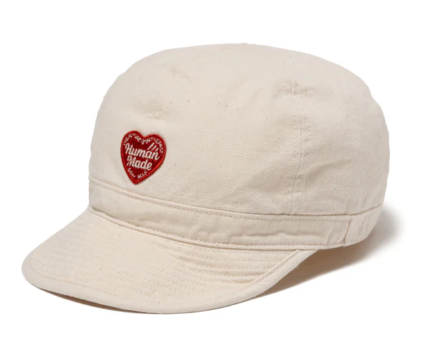 Human Made Work Cap White