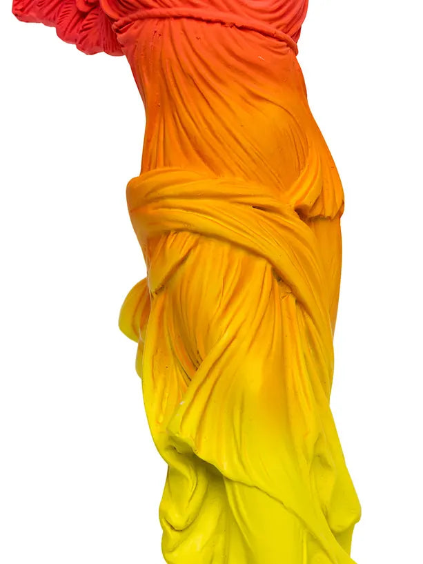 Today Is Art Day Statue - Winged Victory - Multicolored