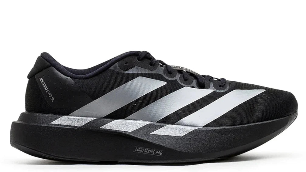 adidas Adizero Evo SL Core Black Iron Metallic (Women's)