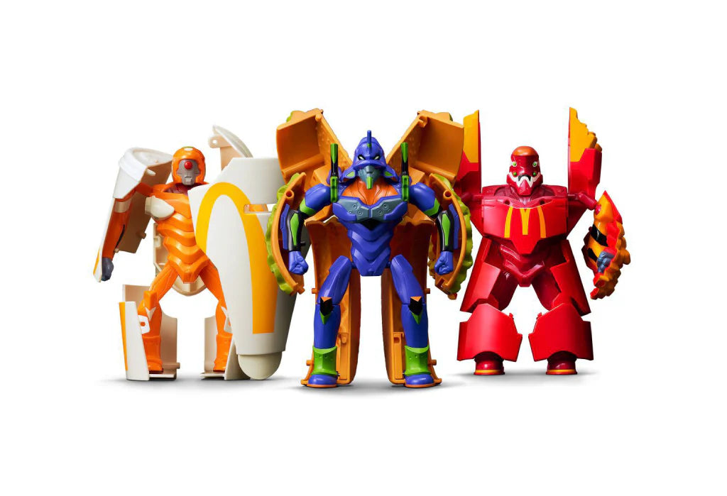 Neon Genesis Evangelion x McDonald’s Value Figurine Set