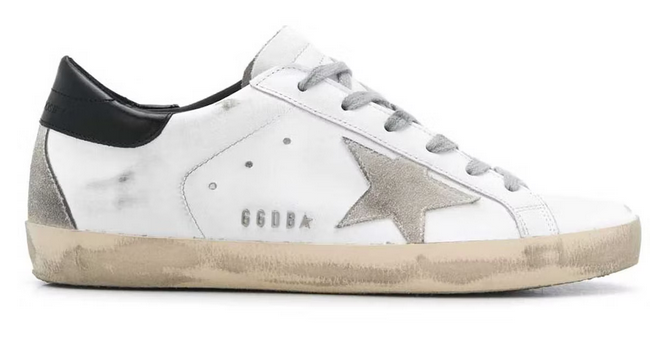 Golden Goose Super-Star White Black (WOMEN) - Main Image