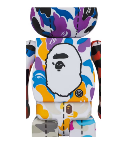 Bearbrick x BAPE 28th Anniversary Camo #2 400%