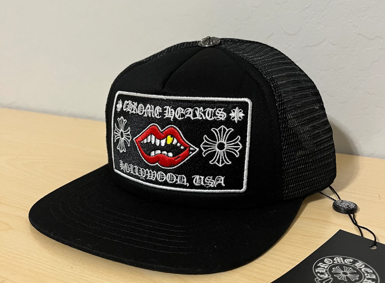 Chrome Hearts Matty Boy Chomper Trucker Hat (All Black)