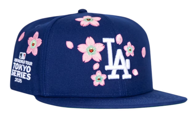 New Era x Takashi Murakami x MLB World Tour Tokyo Series 2025 New Era 9Fifty Dodgers Snapback Hat