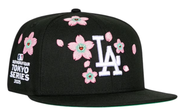 New Era x Takashi Murakami x MLB World Tour Tokyo Series 2025 New Era 9Fifty Dodgers Snapback Hat