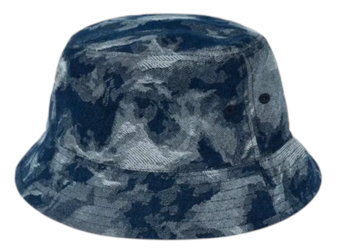 Palace P Star Bucket Hat Stonewash Denim