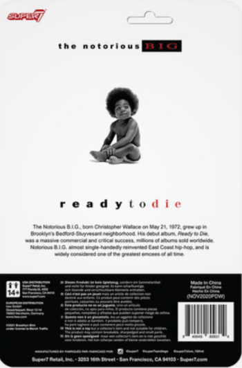 THE NOTORIOUS B.I.G. | REACTION FIGURE | THE ORIGINAL