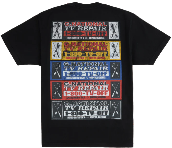 Kendrick Lamar Wacced Out Murals T-Shirt Black