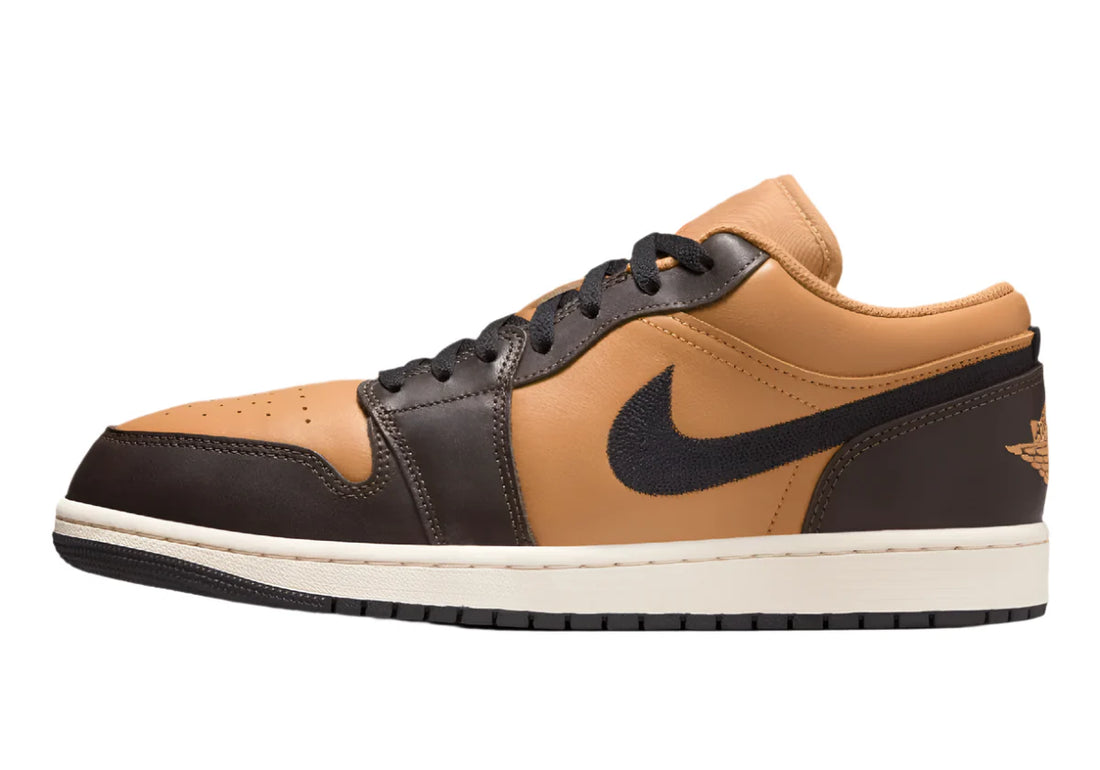 Jordan 1 Low SE Flax Black Baroque Brown