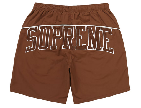 Supreme Arc Water Short Brown