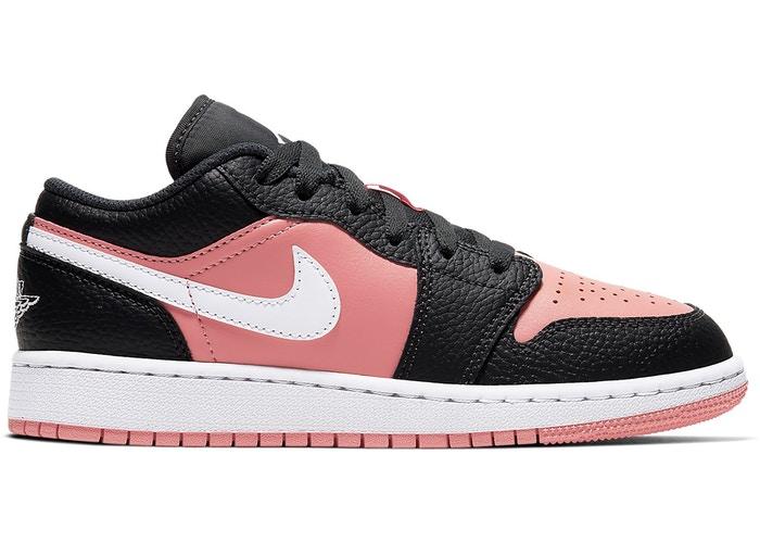 Jordan Low Black Pink Quartz (GS) - Main Image
