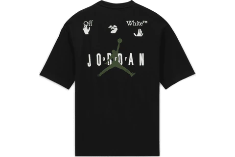 Off-White x Jordan T-shirt Black