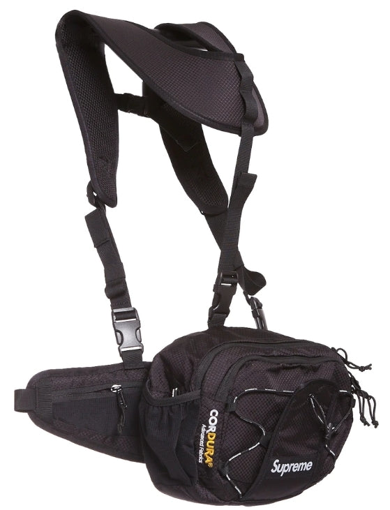 Supreme Harness Waist Bag Black