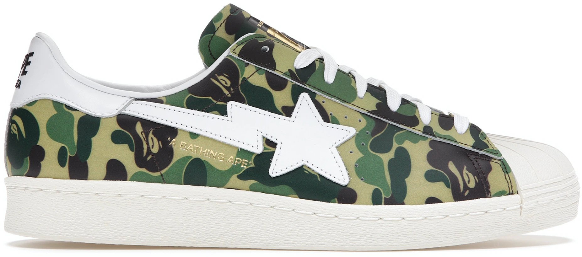 adidas Superstar Bape ABC Camo Green - Main Image