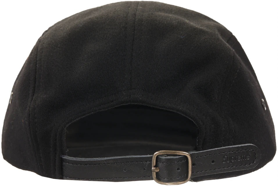 Supreme Chino Twill Camp Cap Black  100% Authentic  Condition: New