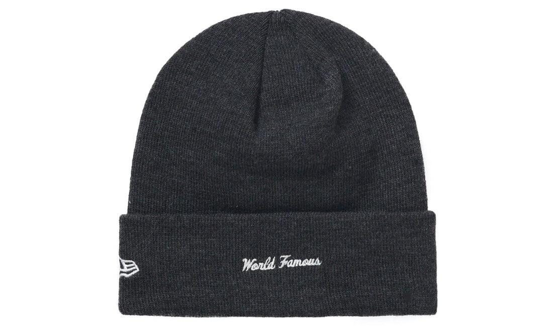 Supreme New Era Box Logo Beanie (FW21) Charcoal