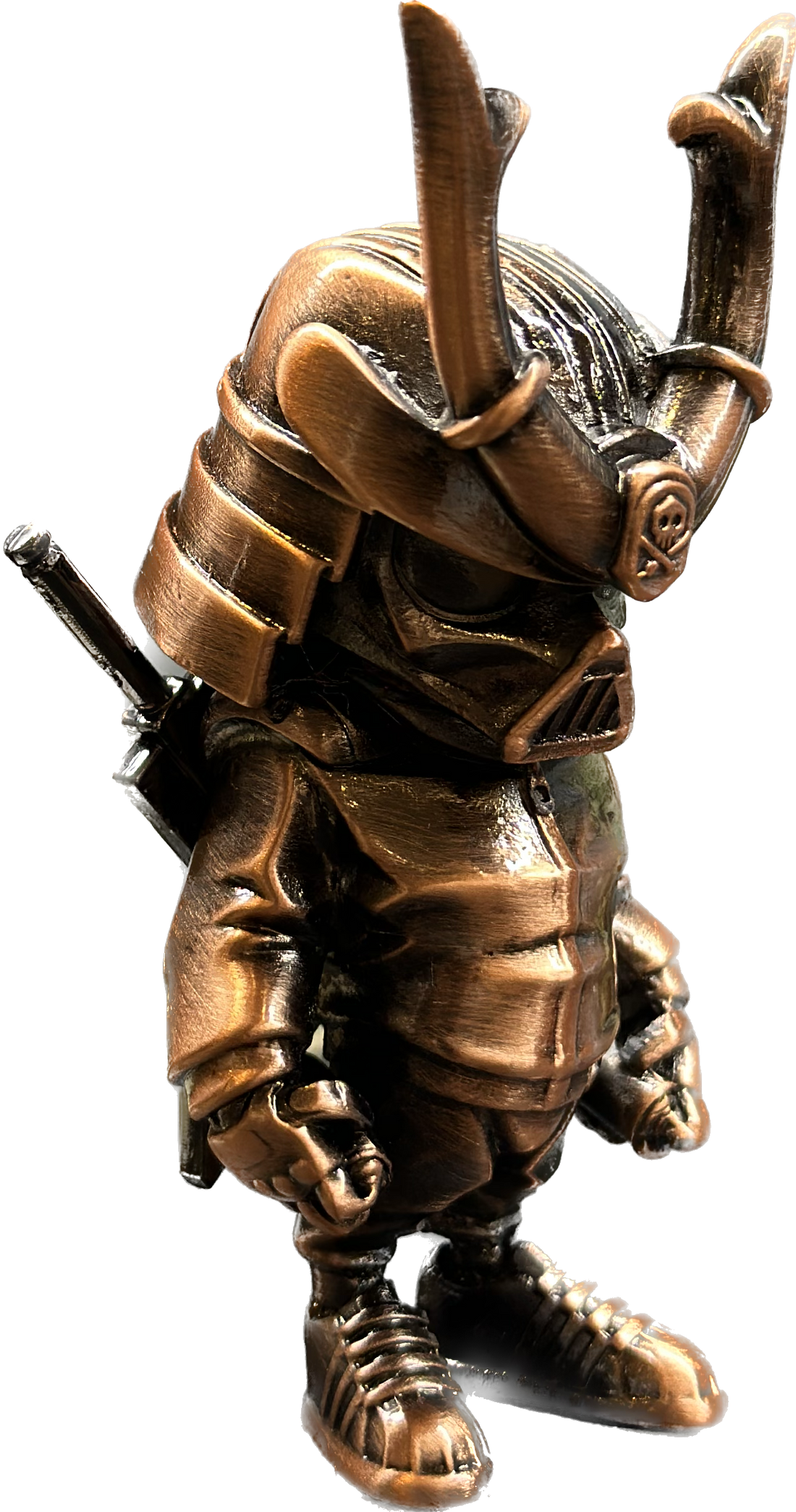 Ghost of Kurosawa in Metal by QUICCS x Danil Yad x Flabslab Aged Bronze 3"