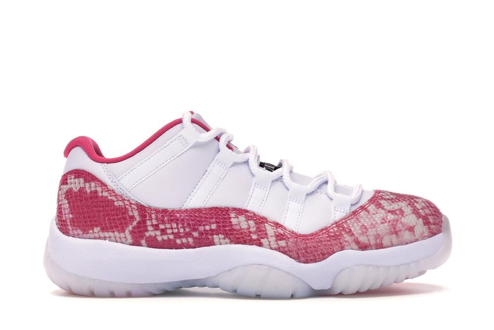 Jordan 11 Retro Low Pink Snakeskin (WOMEN)1