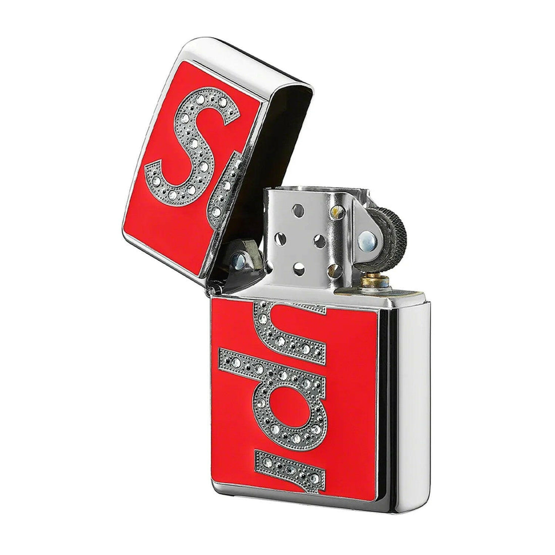 Supreme Swarovski Zippo Red - Pure Soles PH