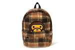 Load image into Gallery viewer, BABY MILO FUR CHECK MEDIUM BACKPACK
