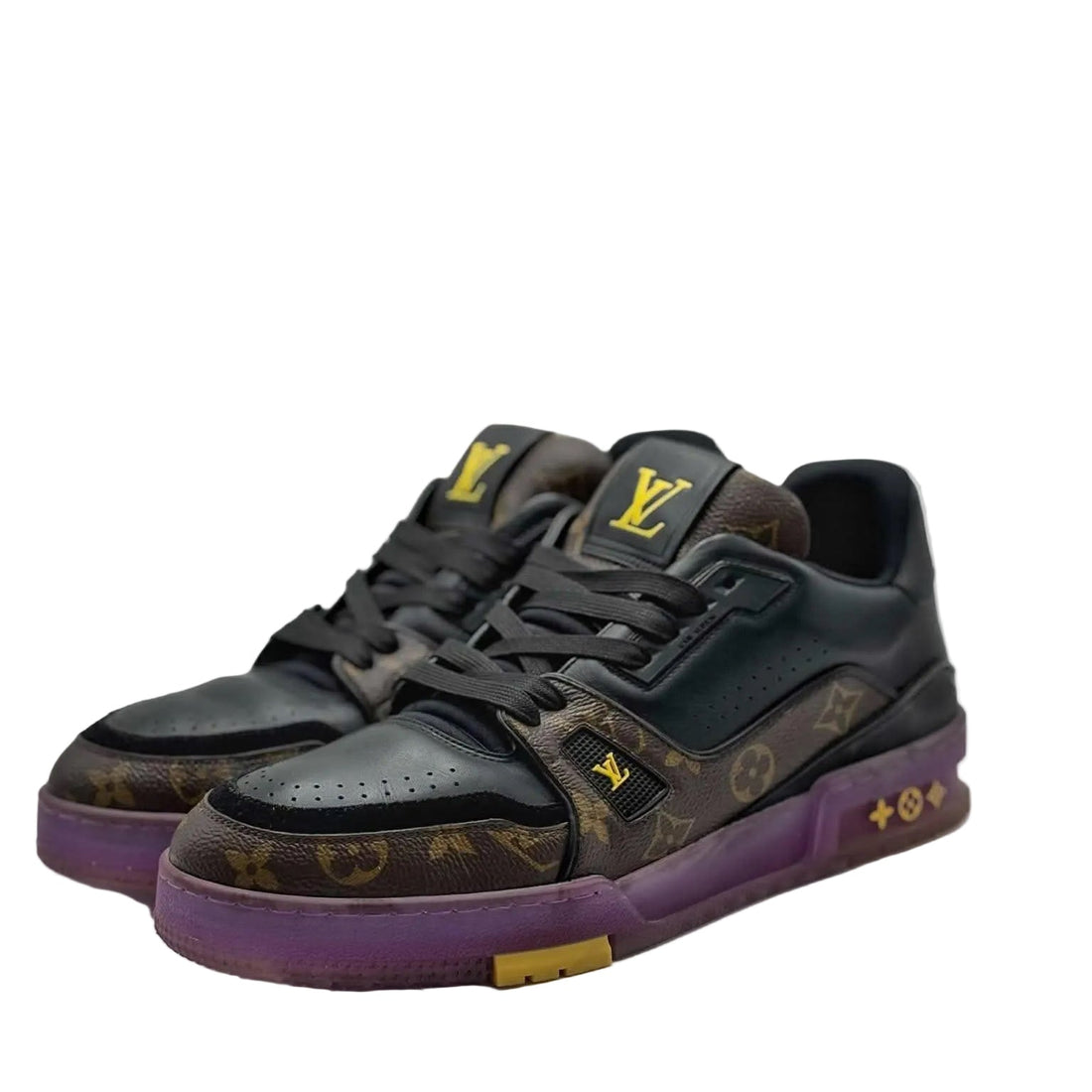 Louis Vuitton Trainer Monogram Purple (Pre-owned)