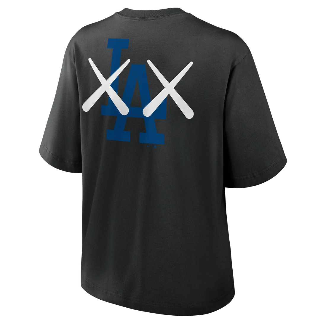 Kaws x Los Angeles Dodgers Kaws x Nike Women's MLB Boxy Tee Los Angeles Dodgers - Black