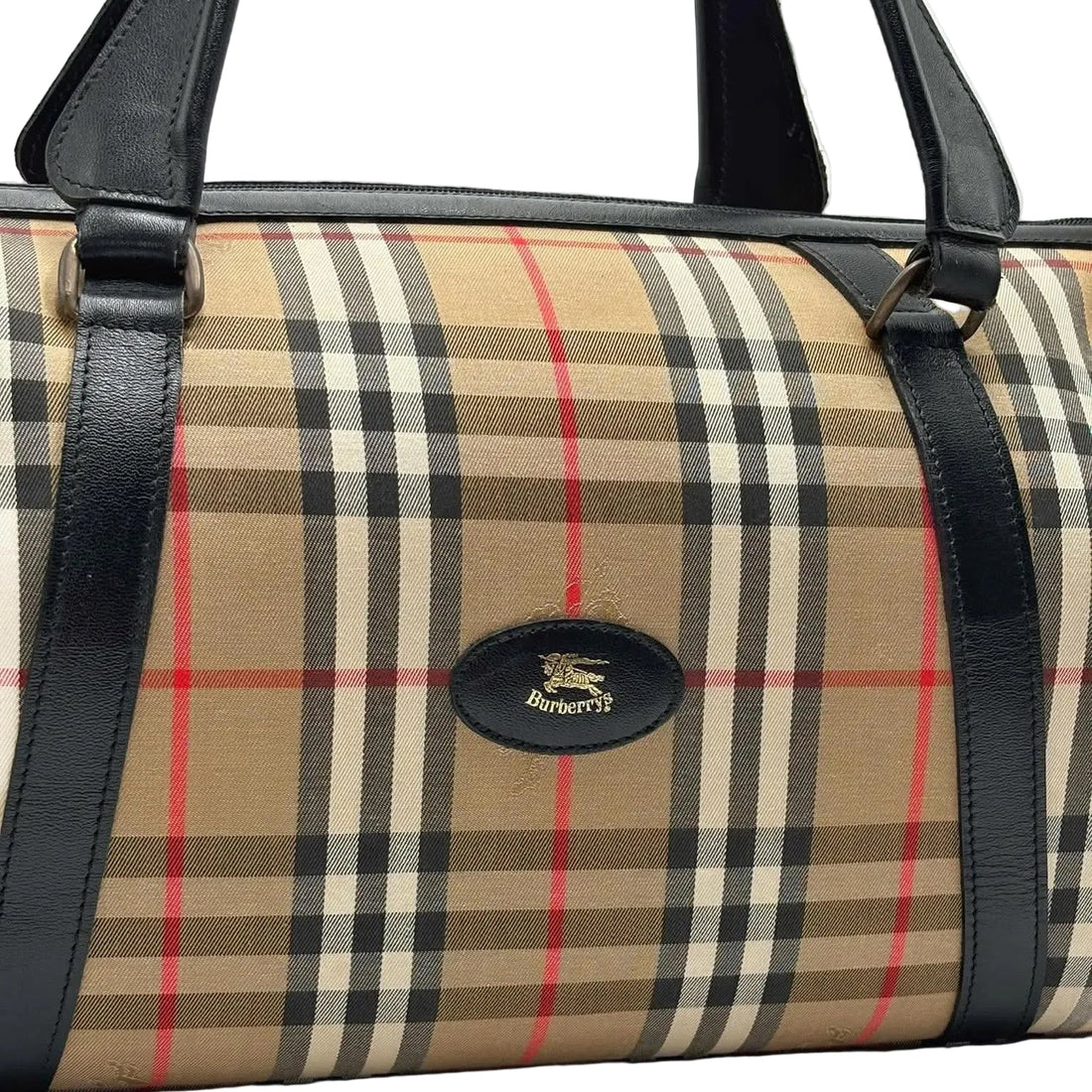 Burberry Nova Check Travel Bag (Pre-owned) GWBYXQV